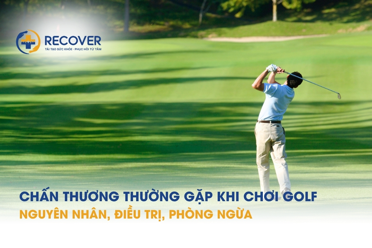 chấn thương thường gặp khi chơi golf