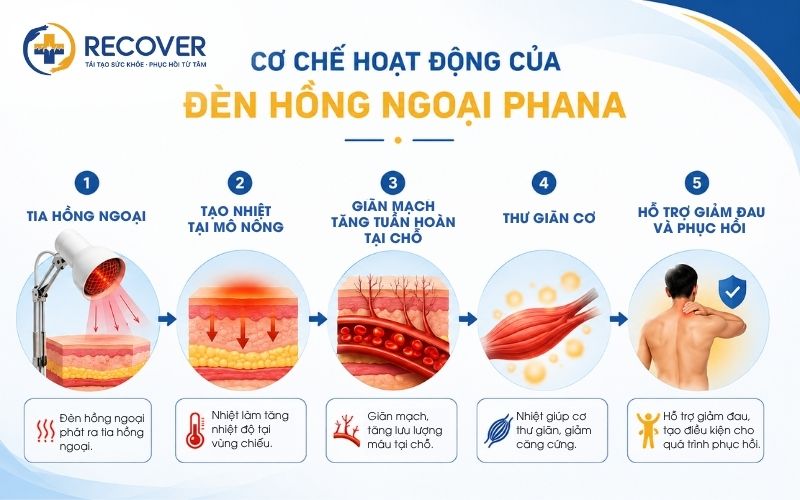 Đèn hồng ngoại vật lý trị liệu