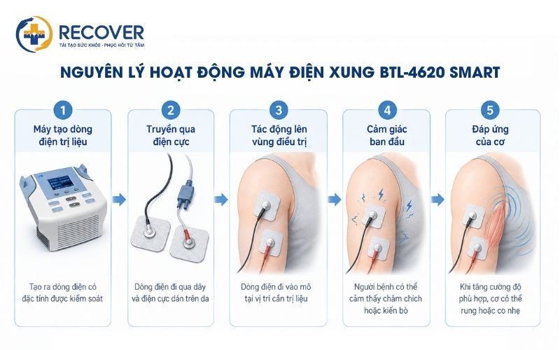 Máy điện xung BTL-4620 Smart